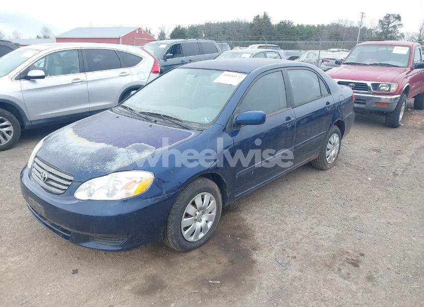 Photo 2 of 2003 Toyota Corolla LE (VIN 1NXBR32E83Z027688)