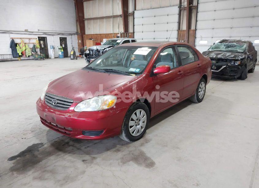 Photo 2 of 2003 Toyota Corolla LE (VIN 1NXBR32E83Z060528)