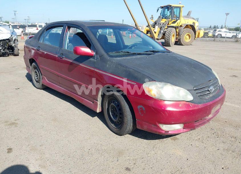 2003 Toyota Corolla S (VIN 1NXBR32E83Z083002) main photo