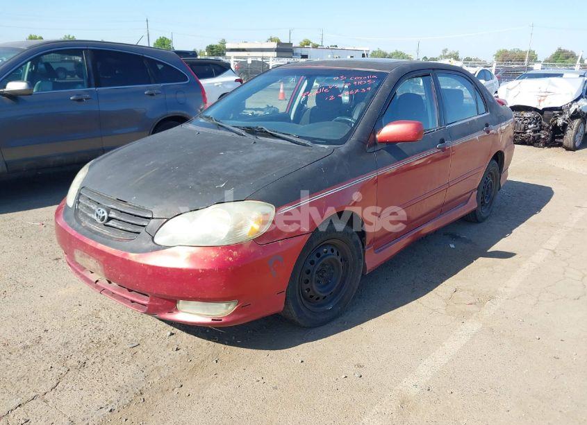 Photo 2 of 2003 Toyota Corolla S (VIN 1NXBR32E83Z083002)