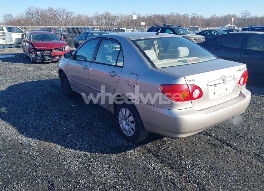 Photo 3 of 2003 Toyota Corolla LE (VIN 1NXBR32E83Z152688)