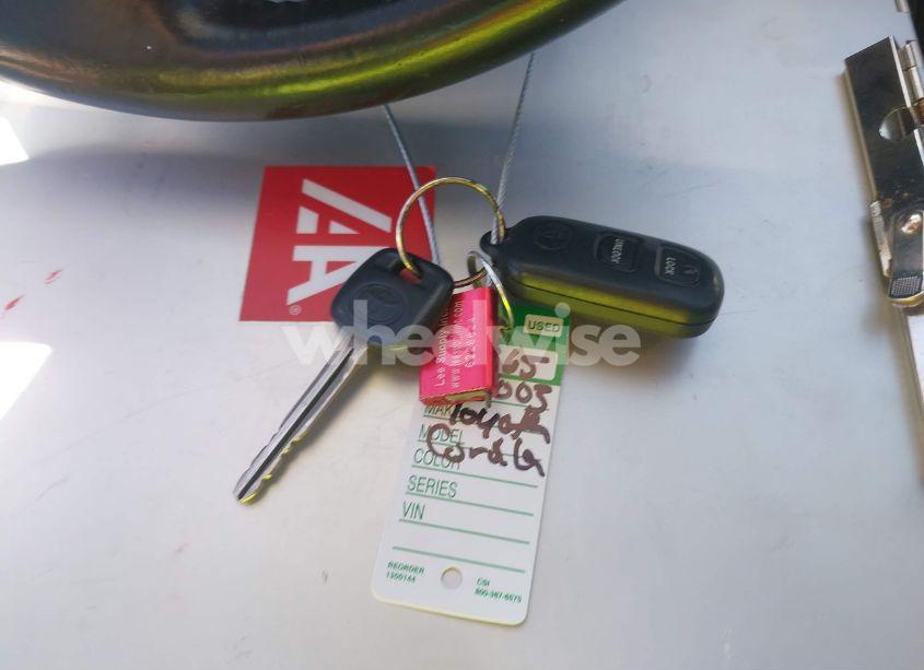 Photo 11 of 2003 Toyota Corolla S (VIN 1NXBR32E83Z186761)