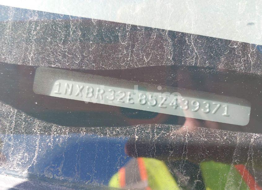 Photo 9 of 2005 Toyota Corolla LE (VIN 1NXBR32E85Z439371)