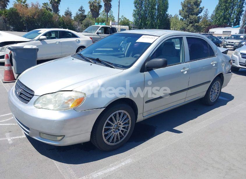 Photo 2 of 2003 Toyota Corolla CE (VIN 1NXBR32EX3Z013940)