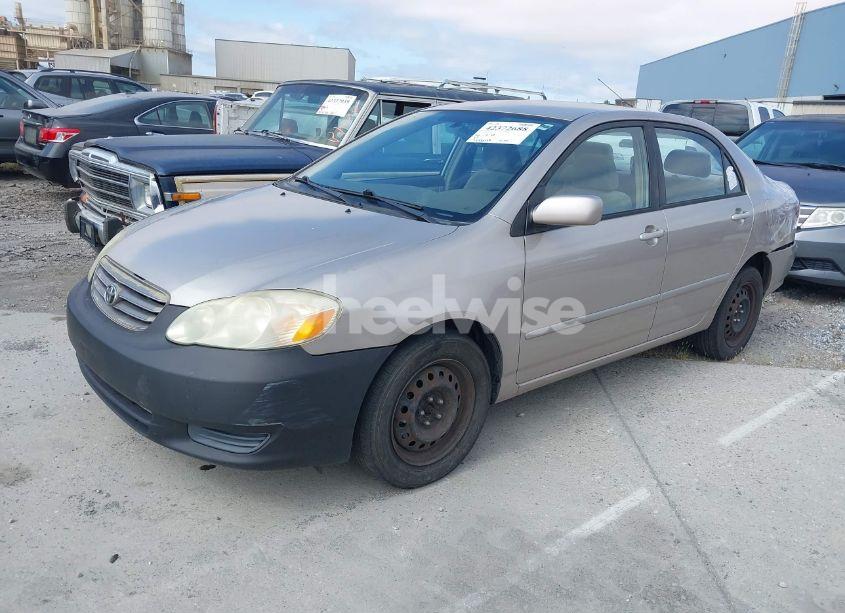 Photo 2 of 2003 Toyota Corolla LE (VIN 1NXBR32EX3Z062040)