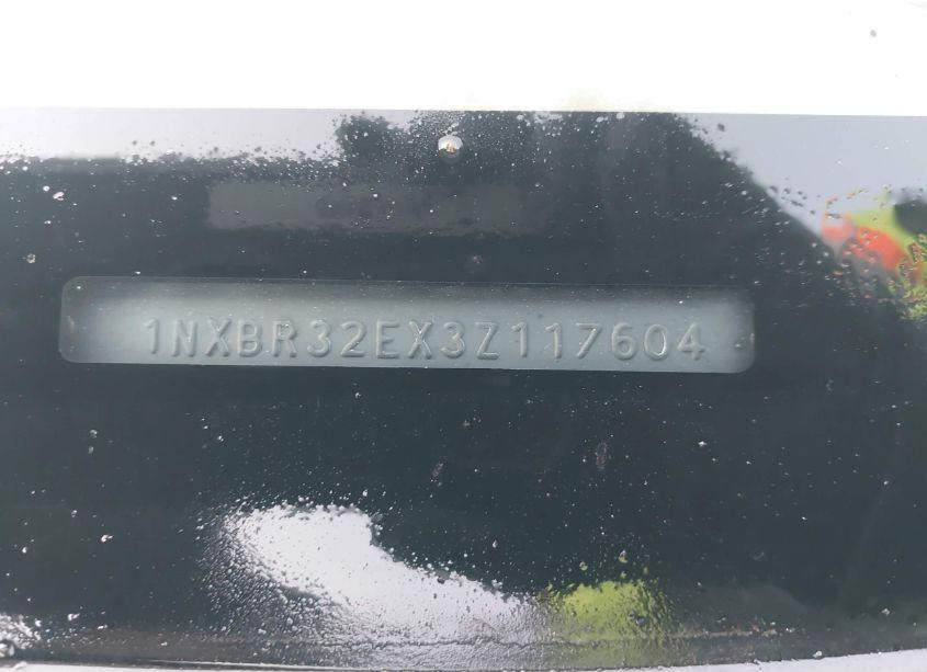 Photo 9 of 2003 Toyota Corolla LE (VIN 1NXBR32EX3Z117604)