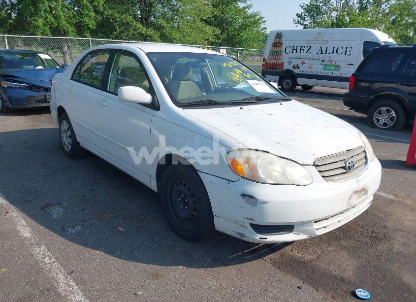 2003 Toyota Corolla LE (VIN 1NXBR38E73Z165469) main photo