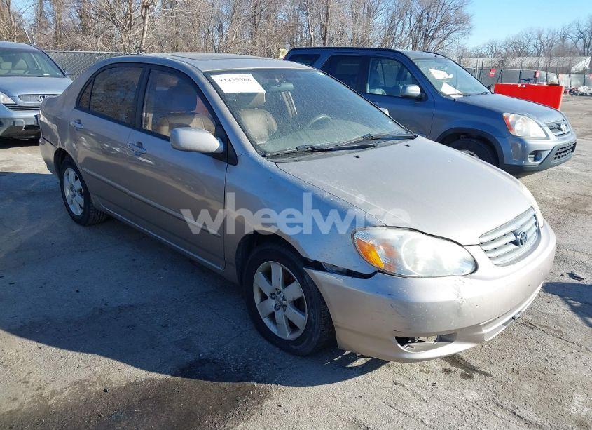 2003 Toyota Corolla LE (VIN 1NXBR38EX3Z115083) main photo