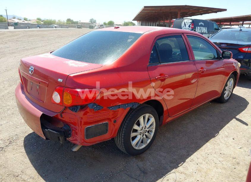 Photo 4 of 2009 Toyota Corolla LE (VIN 1NXBU40E09Z013896)