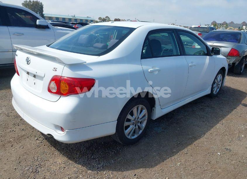 Photo 4 of 2009 Toyota Corolla S (VIN 1NXBU40E09Z097461)