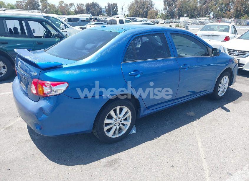 Photo 4 of 2009 Toyota Corolla LE (VIN 1NXBU40E29Z015813)