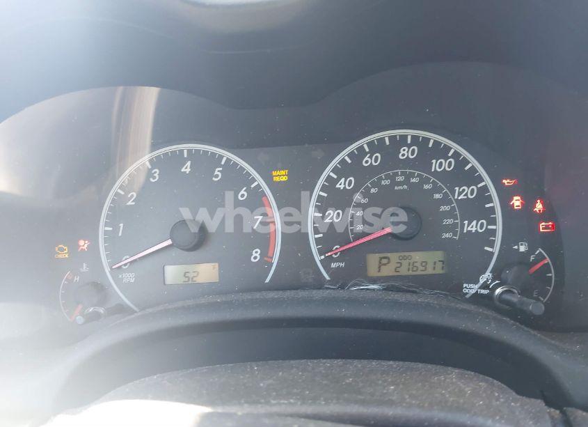 Photo 7 of 2009 Toyota Corolla S/LE/XLE (VIN 1NXBU40E29Z158311)