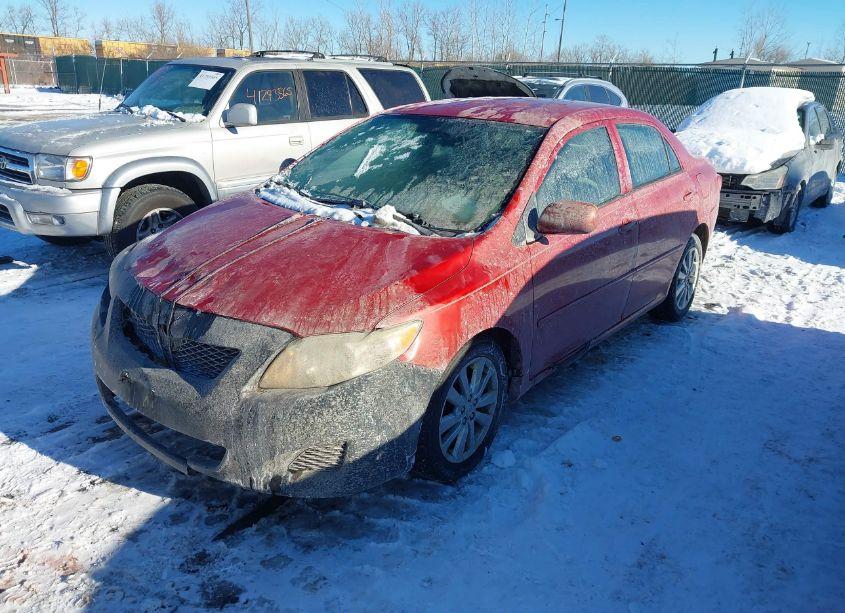 Photo 2 of 2009 Toyota Corolla LE (VIN 1NXBU40E39Z032149)