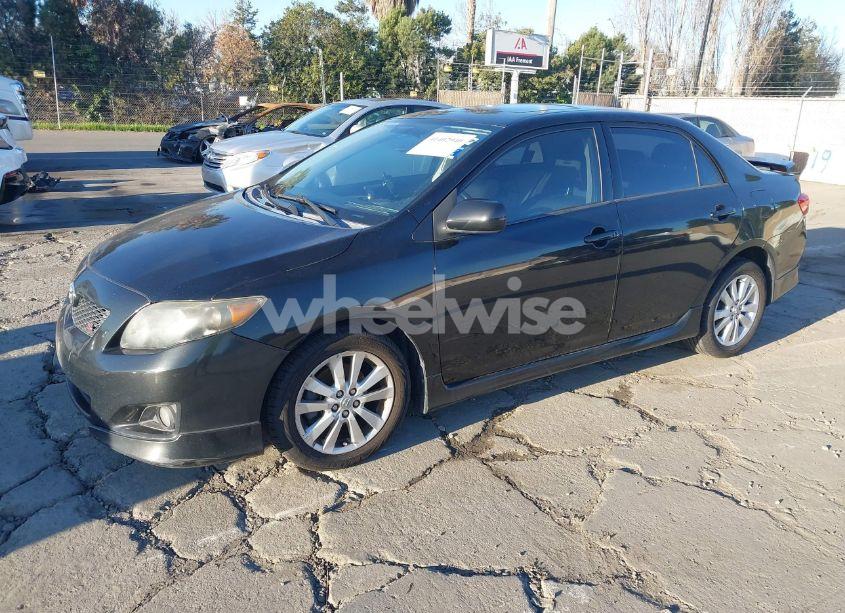 Photo 2 of 2009 Toyota Corolla S (VIN 1NXBU40E39Z050344)