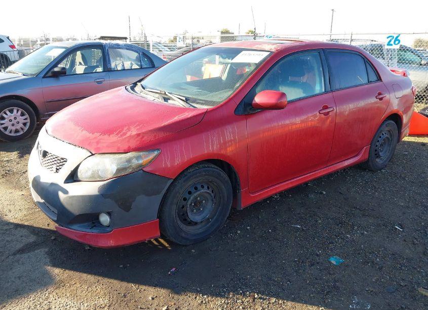 Photo 2 of 2009 Toyota Corolla S (VIN 1NXBU40E39Z051087)