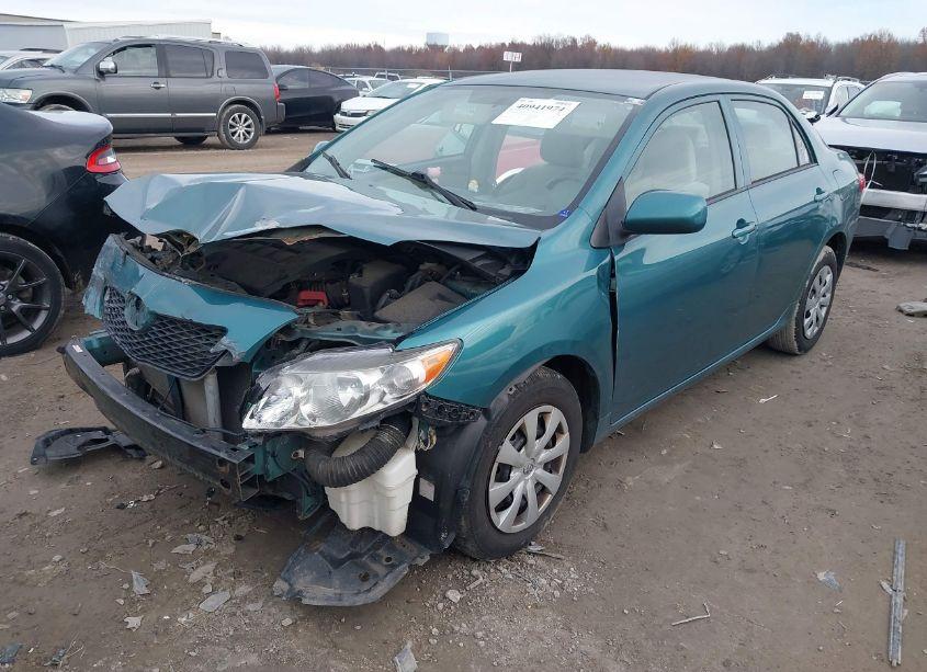 Photo 2 of 2009 Toyota Corolla LE (VIN 1NXBU40E49Z145835)