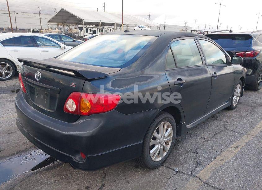 Photo 4 of 2009 Toyota Corolla S (VIN 1NXBU40E59Z010394)