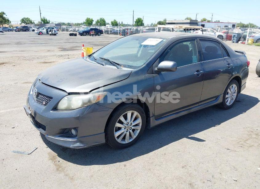 Photo 2 of 2009 Toyota Corolla S (VIN 1NXBU40E69Z102551)