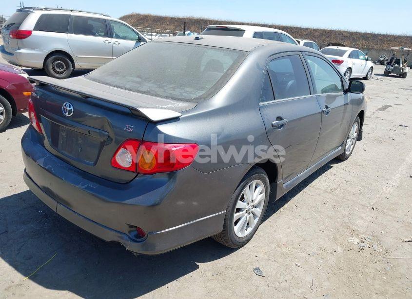 Photo 4 of 2009 Toyota Corolla S (VIN 1NXBU40E69Z102551)