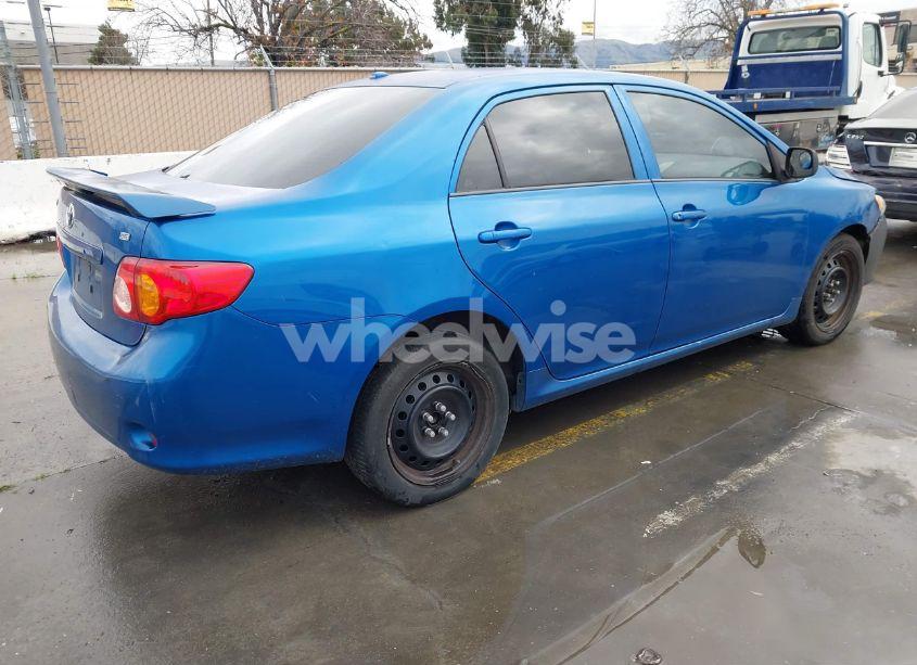 Photo 4 of 2009 Toyota Corolla LE (VIN 1NXBU40E89Z048587)