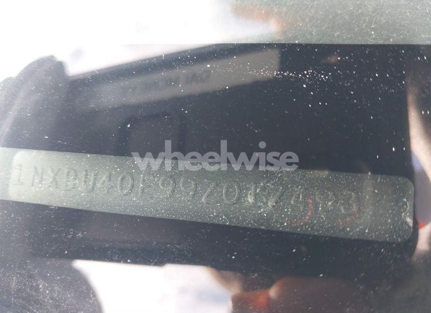 Photo 9 of 2009 Toyota Corolla S (VIN 1NXBU40E99Z017493)