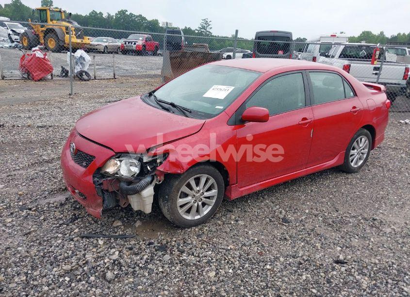 Photo 2 of 2009 Toyota Corolla S (VIN 1NXBU40E99Z095370)