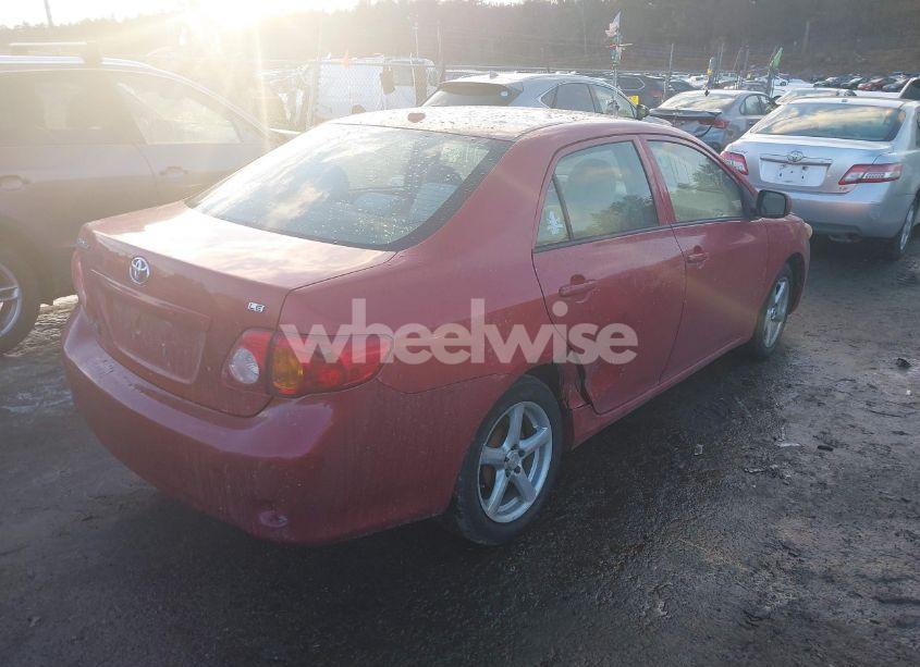 Photo 4 of 2009 Toyota Corolla LE (VIN 1NXBU40E99Z134443)