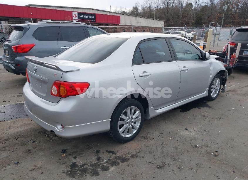 Photo 4 of 2009 Toyota Corolla S (VIN 1NXBU40E99Z153476)