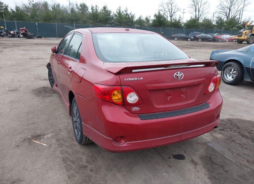 Photo 3 of 2009 Toyota Corolla S (VIN 1NXBU40EX9Z053757)