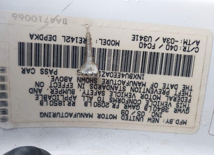 Photo 9 of 2010 Toyota Corolla LE (VIN 1NXBU4EE0AZ184225)