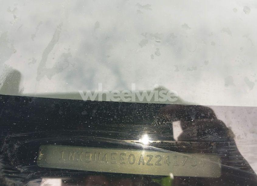 Photo 9 of 2010 Toyota Corolla LE (VIN 1NXBU4EE0AZ241734)