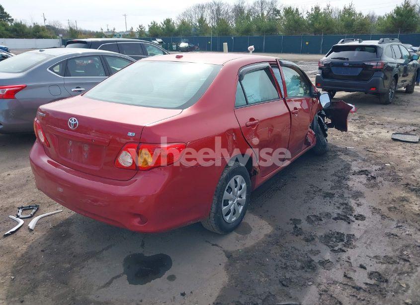 Photo 4 of 2010 Toyota Corolla LE (VIN 1NXBU4EE1AZ211870)