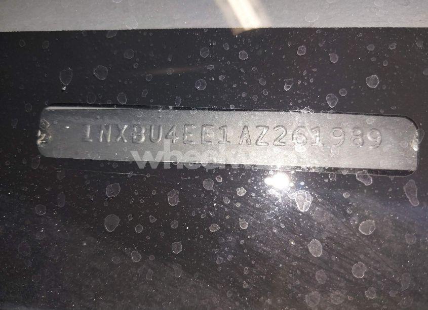 Photo 17 of 2010 Toyota Corolla LE (VIN 1NXBU4EE1AZ261989)