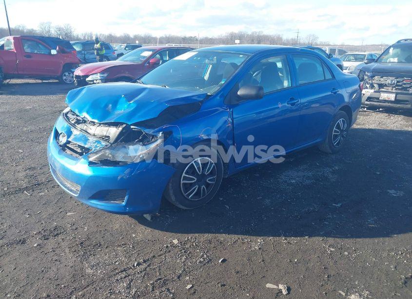 Photo 2 of 2010 Toyota Corolla BASE (A4) (VIN 1NXBU4EE6AZ176002)