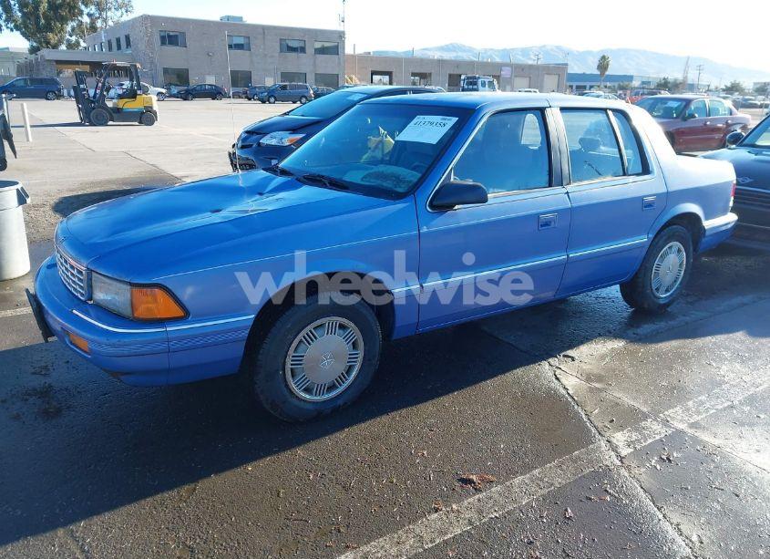 Photo 2 of 1993 Plymouth Acclaim (VIN 1P3XA46K4PF545010)