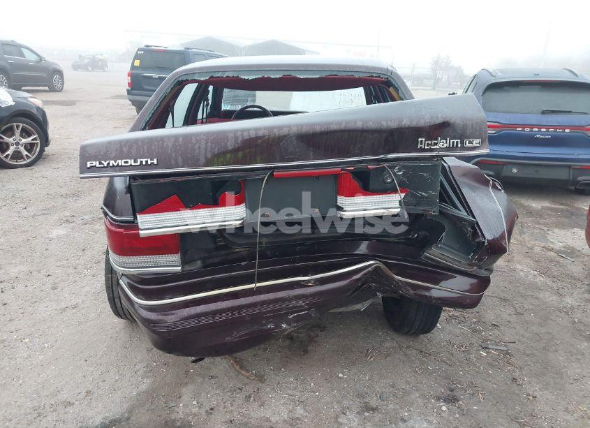 Photo 16 of 1990 Plymouth Acclaim LE (VIN 1P3XA56K0LF792007)