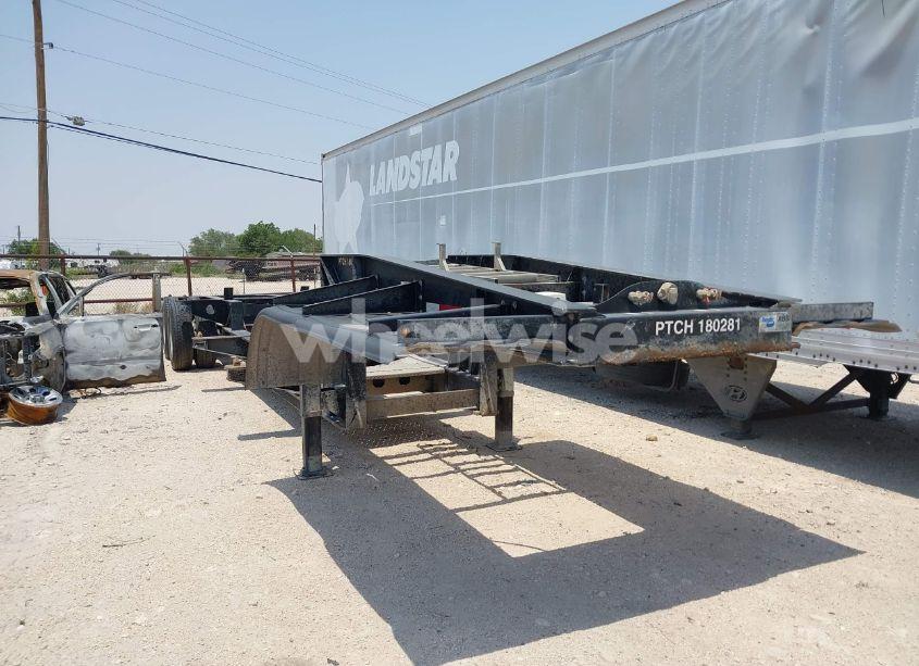 2019 Pratt Industries INC CONTAINER CHASSIS (VIN 1P9CD3828KN343577) main photo