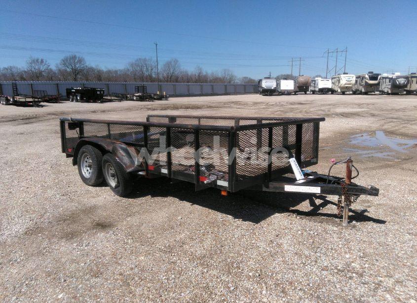 2015 Homemade Utility TRAILER 7X14 (VIN 1P9UT1421FL731091) main photo