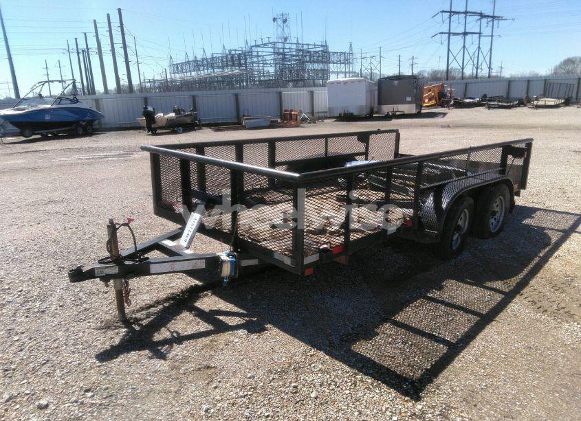 Photo 2 of 2015 Homemade Utility TRAILER 7X14 (VIN 1P9UT1421FL731091)