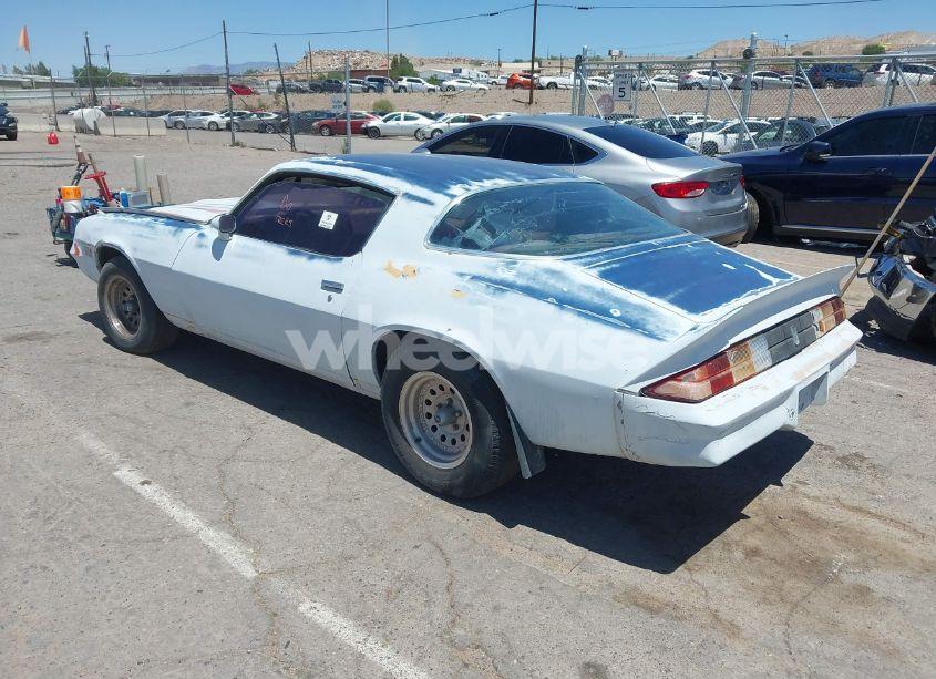 Photo 3 of 1979 Chevrolet Camaro (VIN 1Q87G9L649241)