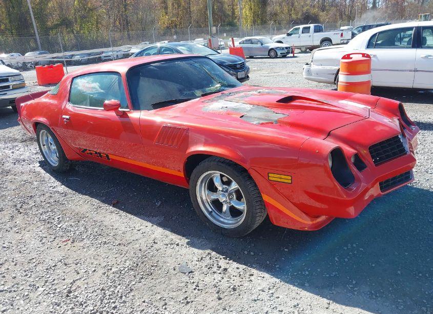1978 Chevrolet Camaro (VIN 1Q87L8N535077) main photo
