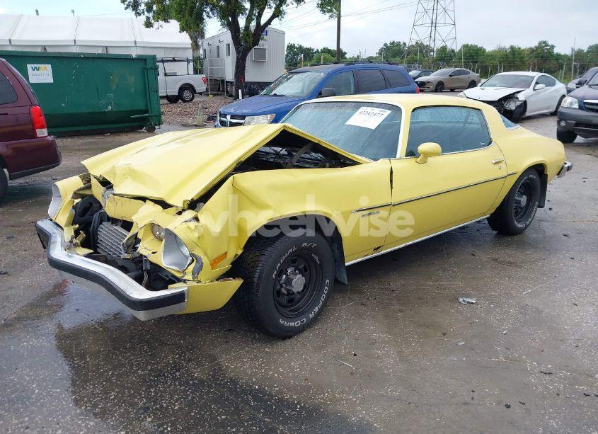 Photo 2 of 1976 Chevrolet Camaro (VIN 1Q87Q6L502665)