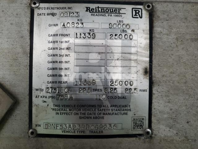 Photo 7 of 2024 REITNOUER FLATBED TRAILER N/A (VIN 1RNF53A23RR069235)
