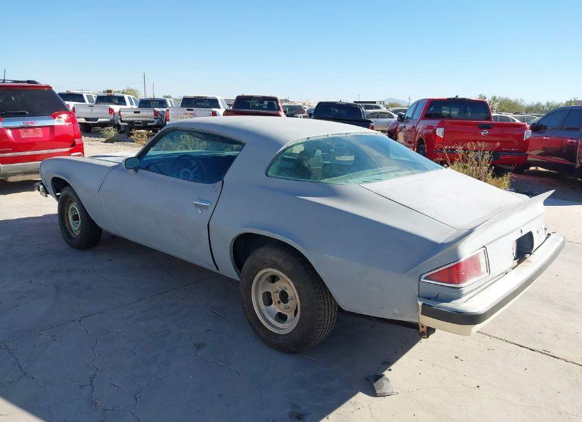 Photo 3 of 1975 Chevrolet Camaro (VIN 1S87H5N584624)