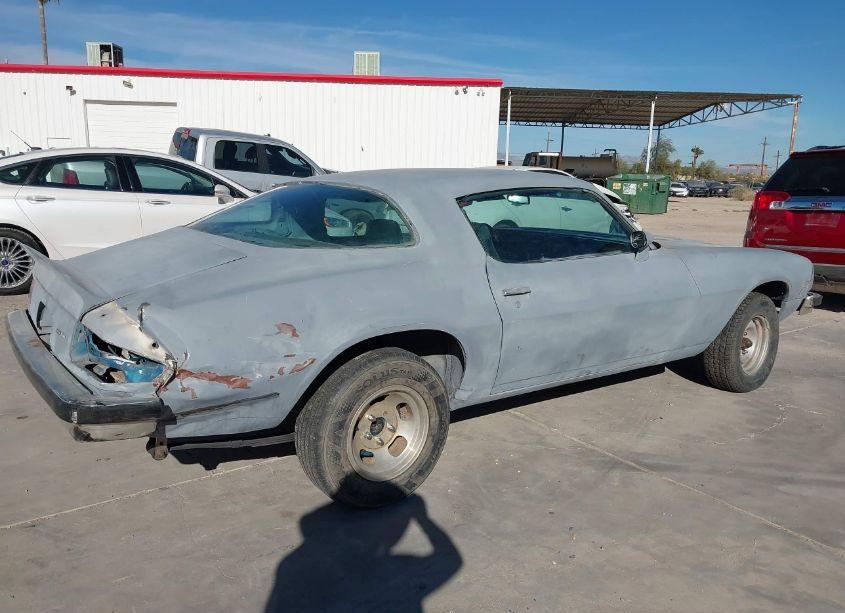 Photo 4 of 1975 Chevrolet Camaro (VIN 1S87H5N584624)