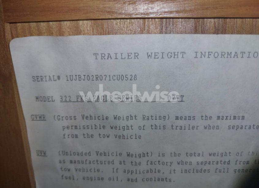 Photo 9 of 2007 Jayco Camper N/A (VIN 1UJBJ02R071CU0528)