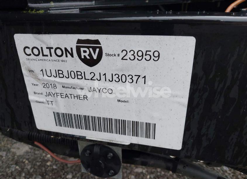 Photo 9 of 2018 Jayco Jay FEATHER X213 (VIN 1UJBJ0BL2J1J30371)