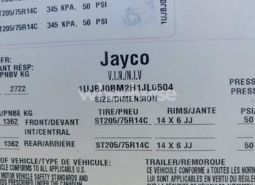 Photo 9 of 2017 Jayco Other (VIN 1UJBJ0BM2H1JL0504)