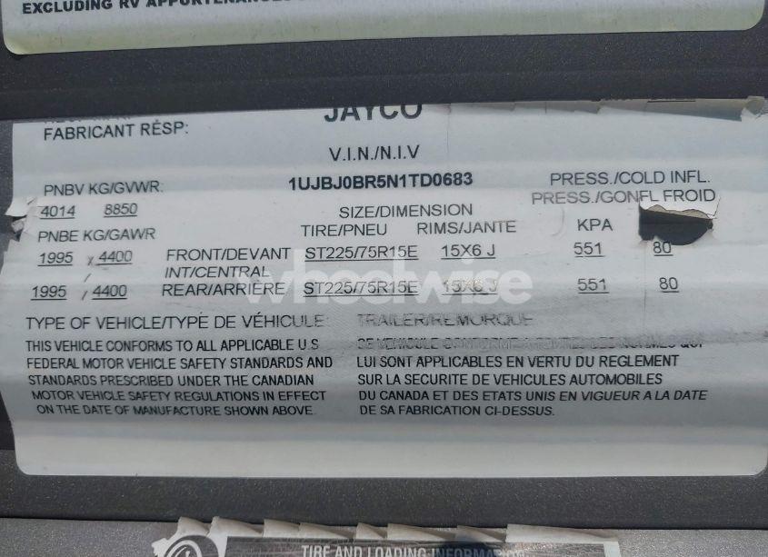 Photo 9 of 2022 Jacobsen Trailer OTHER (VIN 1UJBJ0BR5N1TD0683)