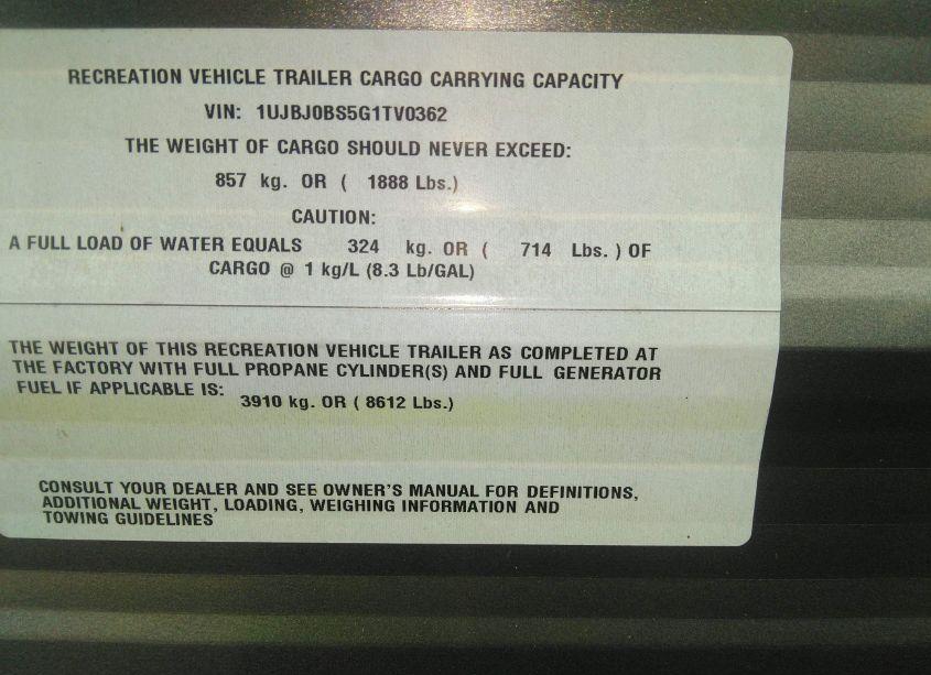 Photo 7 of 2016 Jayco Jayflight (VIN 1UJBJ0BS5G1TV0362)